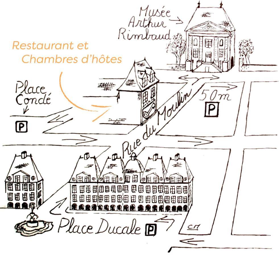 Côté Chambres Charleville-Mezieres Ngoại thất bức ảnh